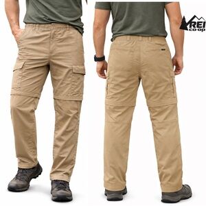 REI Co-op Sahara Guide Hiking Zip-Off Pants Men’s 36W 32L Cargo baggy hunting